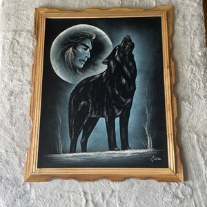Native American Velvet Painting | eBay