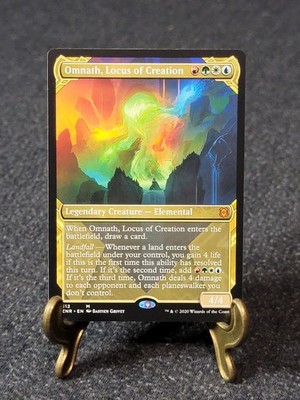 Magic: The Gathering- Omnath, Locus of Creation (Showcase) Zendikar Rising Card