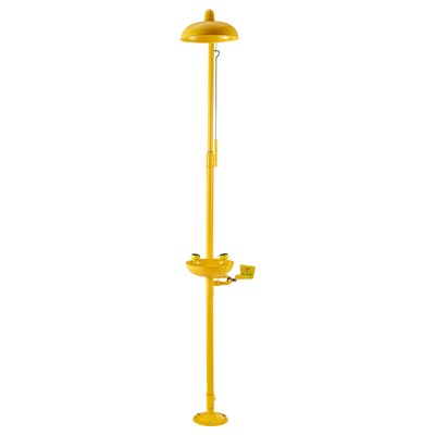 Emergency Shower Eye Wash Station Combination OSHA-Approved Eyewash Unit