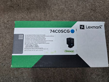 LEXMARK 74C1SCG Cyan Standard Yield Laser Pri...