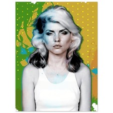Debbie Harry Blondie Pop Art Poster Print Music Wall Art 24x36 Unframed
