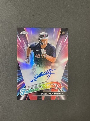 2024 Topps Chrome Future Stars Masataka Yoshida 09/99 #FSA-MY Auto