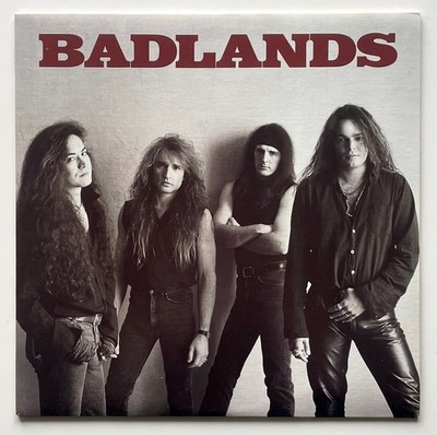 MINT!! Vtg 1989 BADLANDS Album S/T Record 1ST PRESSING Vinyl KISS