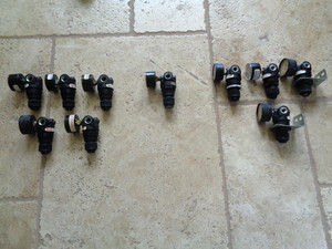 Lot Aro Mini Pneumatic Regulators & Gauges 127122-000 127111-000 127121-000 USA