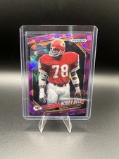 2025 Prizm Black - Bobby Bell Purple Cracked Ice /149 #73