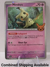 Mimikyu 097/193 Trick or Trade BOOster 2023 NM English 13731