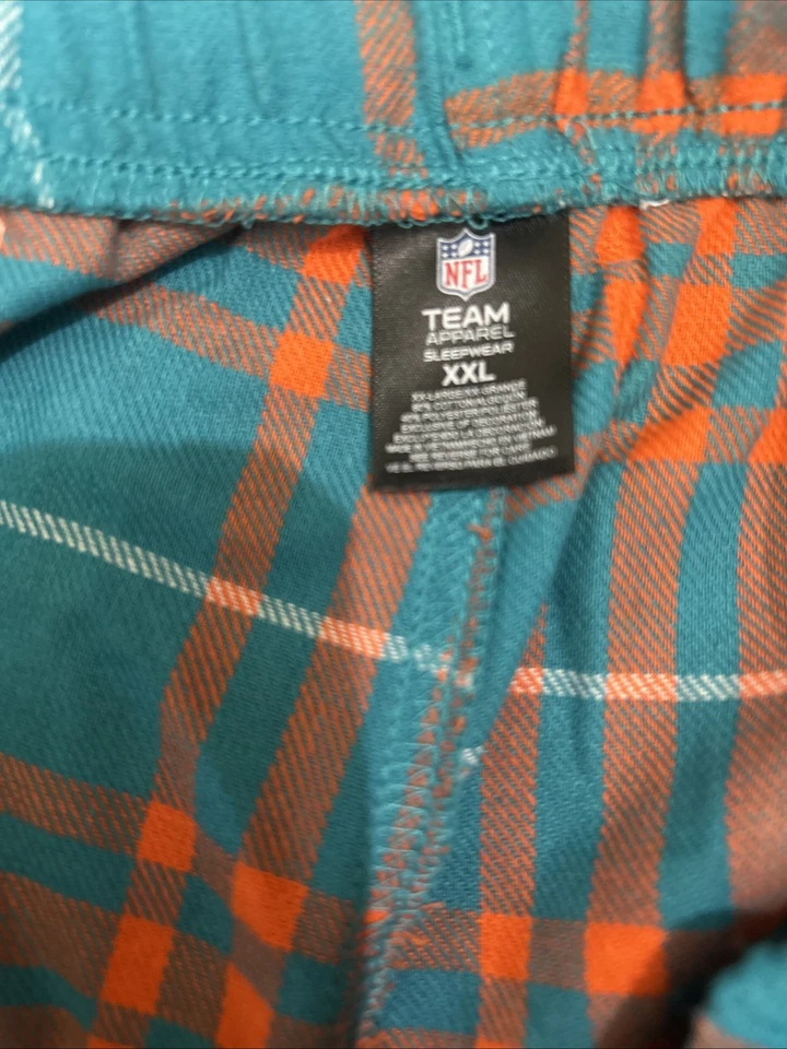 Pantalones de pijama para hombre NFL Miami Dolphins 2Xl Foto 3 de 4