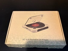 Portable Walkman CD CD-R CD-RW MP3 WAV Player KC-918 Black NIB