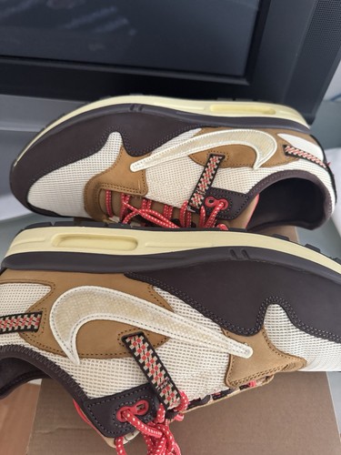 Nike Air Max 1 Travis Scott Brown size 12 - Picture 5 of 7
