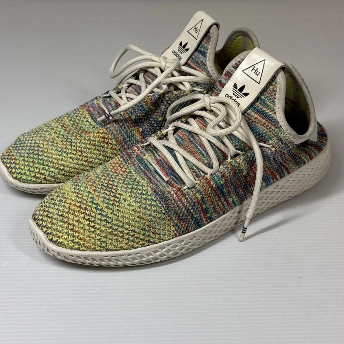 adidas Pharrell x Tennis Hu Primeknit Multi-Color 2.0 for Sale |  Authenticity Guaranteed | eBay