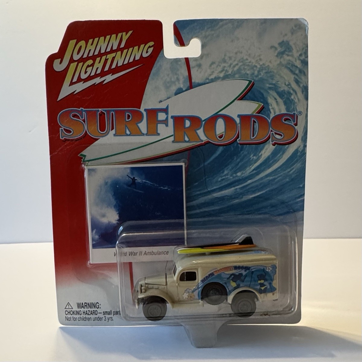 johnny lightning 超激レアSURF 格安9台セット‼️ A-10 Johnny Lightning Surf Rods WWII Ambulance Surf Wagon Diecast w