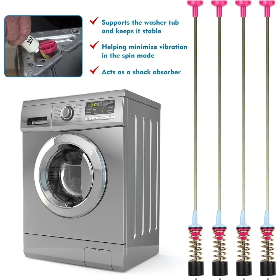 4Pack DC97-16350U Suspension Rod Samsung DC97-16350E DC97-05280W DC97-16350C - Image 3 of 4