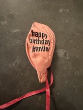 RARE 1999 Jennifer Lopez 30th Birthday Party Balloon NYC Halo J.Lo Ephemera Prop