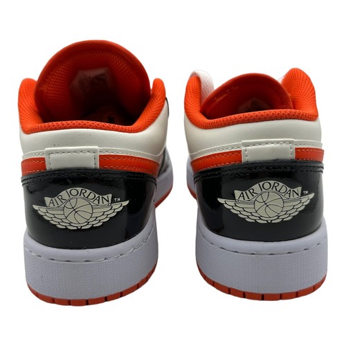 Nike Air Jordan 1 Low SE GS Halloween Black Orange 2023 DV1335-800 - Size 6Y - Picture 3 of 8