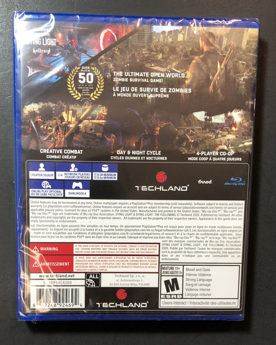 Dying Light Anniversary Edition - PS4, PlayStation 4