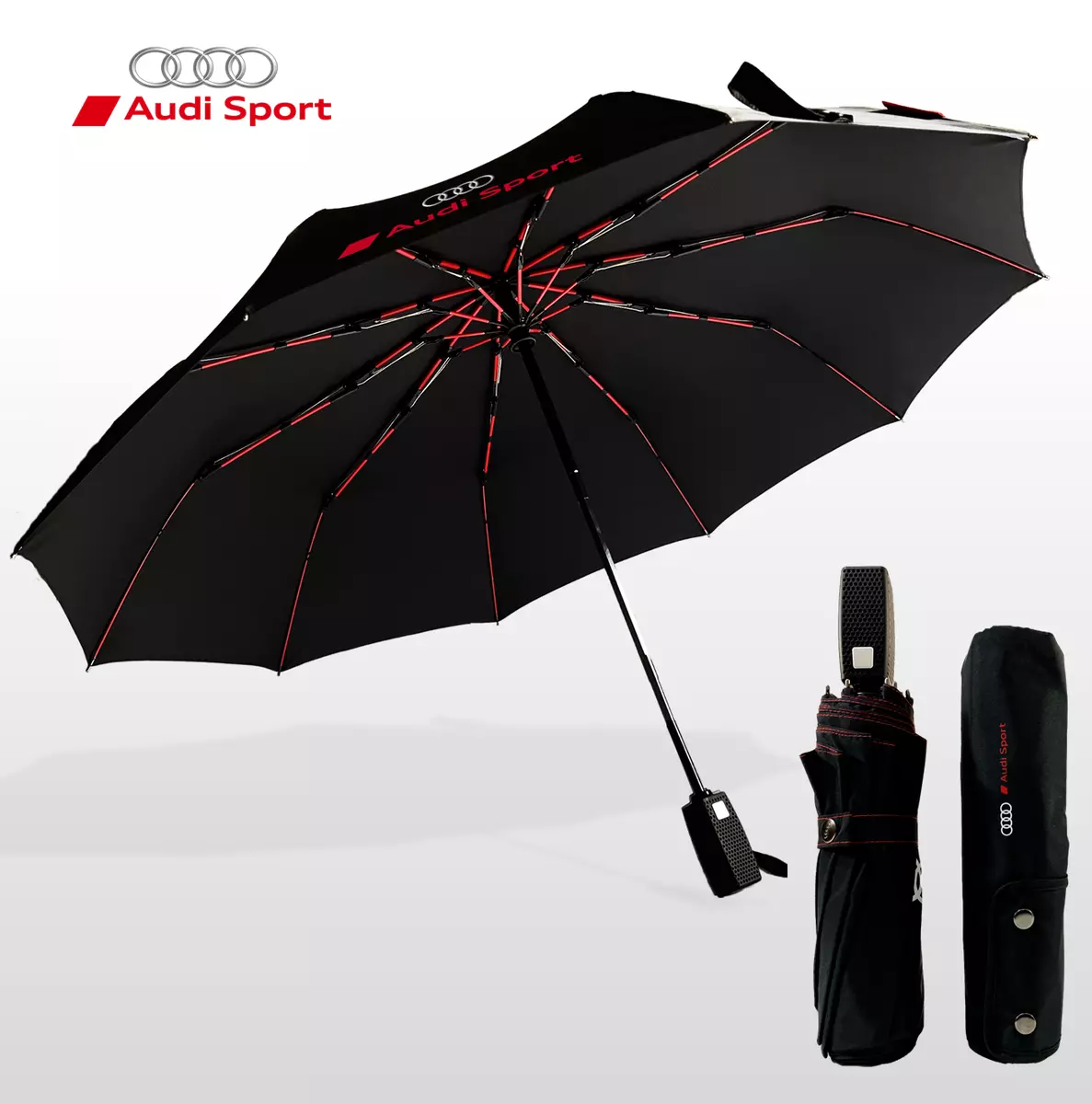 Genuine Audi Umbrella Folding Premium Quality Automatic Compact