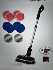 AirCraft PowerGlide Cordless Rechargeable Hard Floor Cleaner and Polisher Bundle