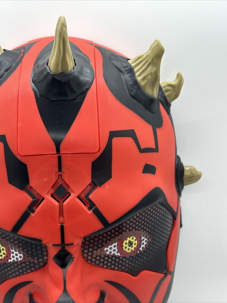 Star Wars Darth Maul Electronic TALKING Helmet Mask 2011
