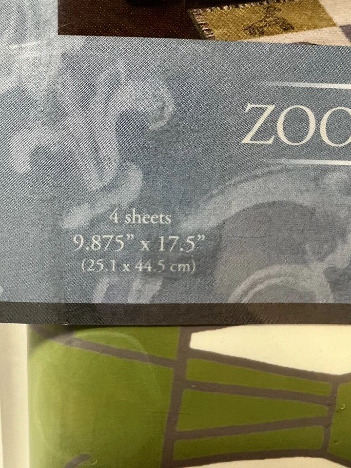 Southern Living Zootopia Self Stick Accents Nursery Kids Room Decor NOS - Image 3 of 4