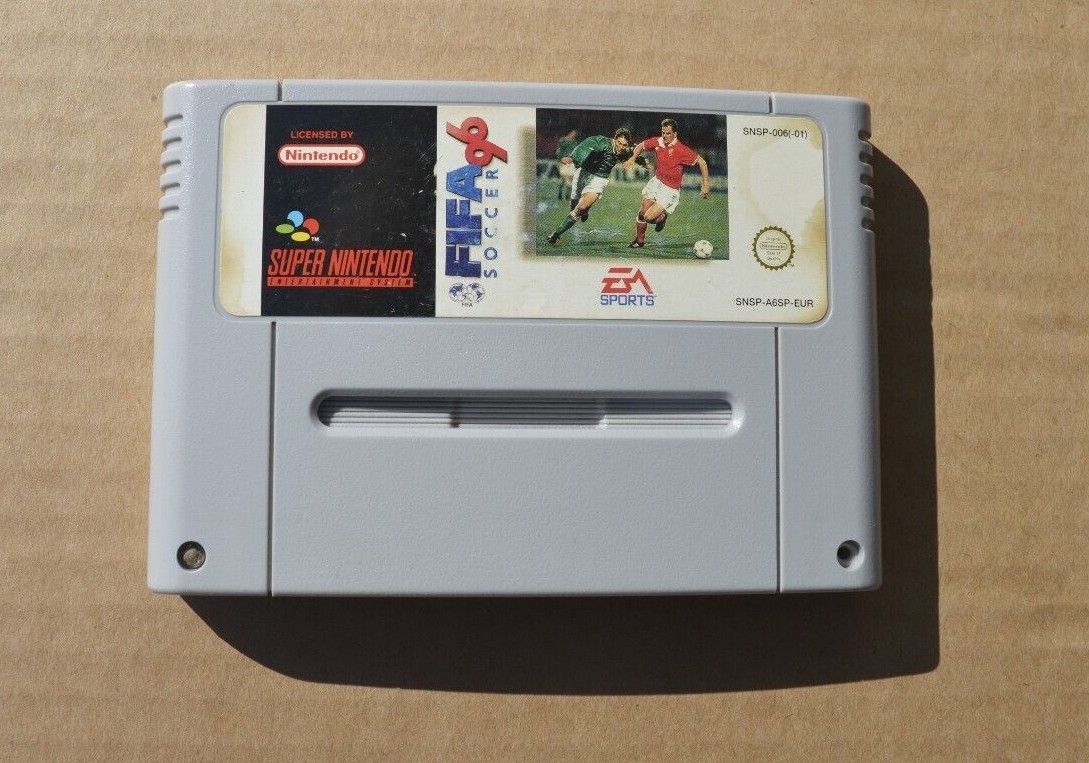 Jeu Super Nintendo / Snes Game FIFA Soccer 96 PAL rétro authentic *
