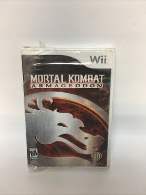Mortal Kombat Armageddon Nintendo Wii Brand New￼