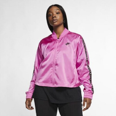 Nike Damen Jacke Plus Size Air Satin Track NSW CJ7262-610 Sport Laufen Neu 2X
