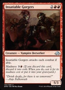 Insatiable Gorgers x4 - Eldritch Moon - NM-Mint, English - Eldritch Moon