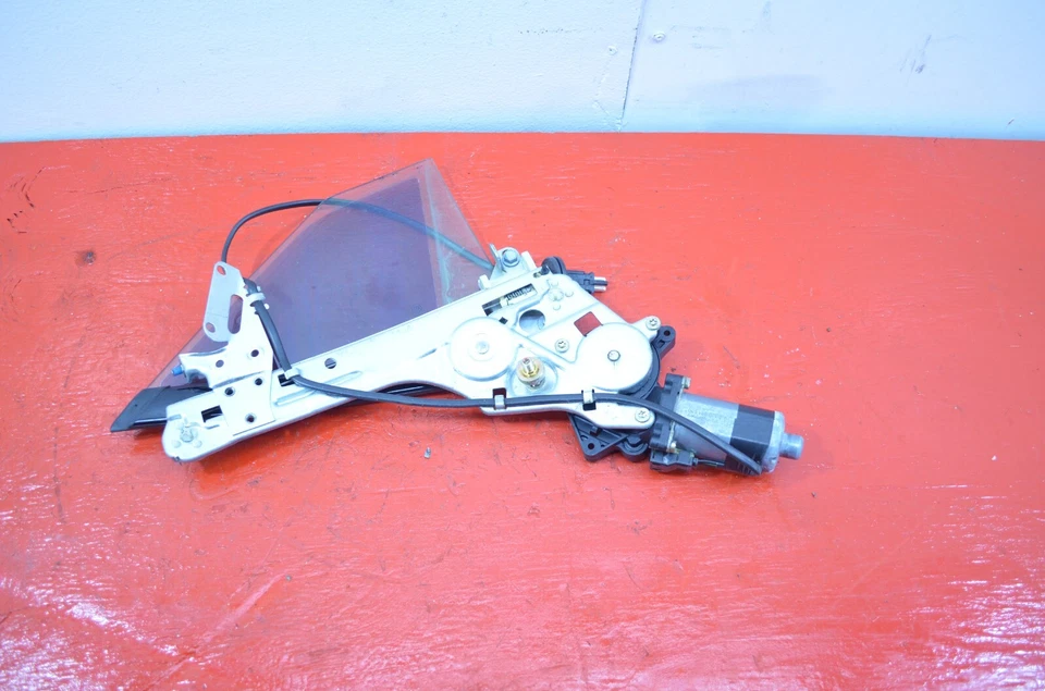 97-04 MERCEDES-BENZ R170 SLK320 CUARTO PASAJERO TRASERO DERECHO CRISTAL CON MOTOR OEM Foto 4 de 4