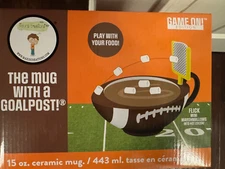 Max'IS Creations The Mug With A Goalpost 15oz Soup Cereal Coffee Mug
