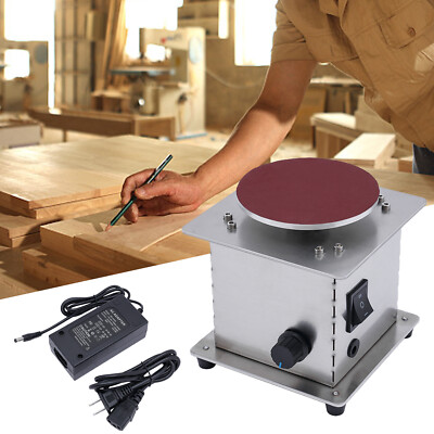 4'' Disc Sander Electric Polisher Mini Sanding Disc Machine Grinding Tool 6000RPM