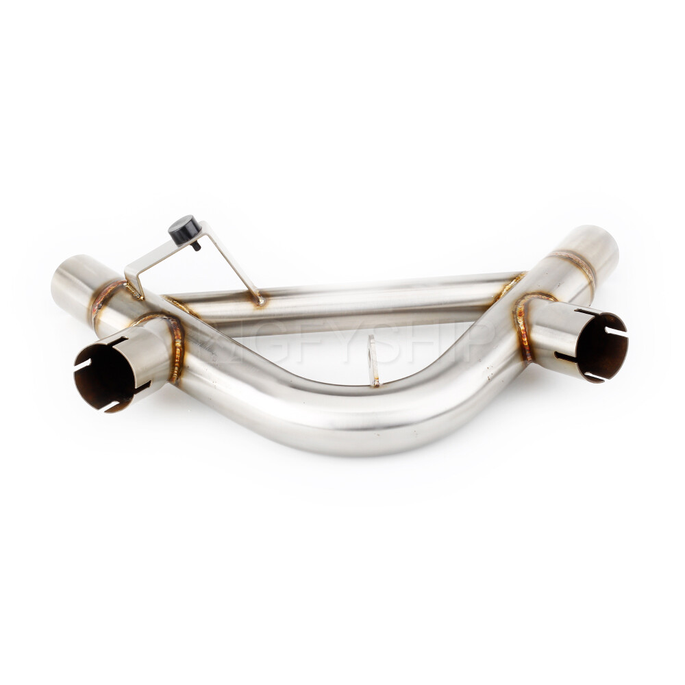 Motorcycle Exhaust Muffler Mid Link Pipe For Honda Goldwing GL1500 1988