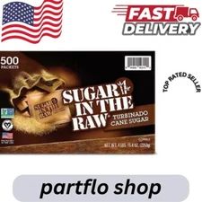 Sugar in the Raw Natural Cane Turbinado Sugar (4.5 g., 500 pk.)