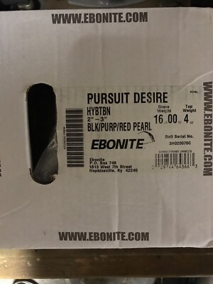 Ebonite Pursuit Desire