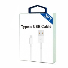 Lot/24 3.3FT Charging Data USB Cable For Type-C Wholesale