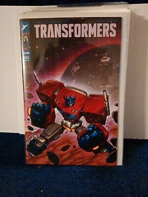 Transformers #1 Retailer Exclusive Bowden NYCC 2023 Cover - Comic Book Transformers #1 Retailer Exclusive Bowden NYCC 2023 Cover - Comic Book
