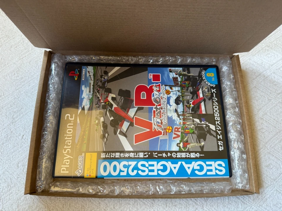 Sega Ages 2500 Virtua Racing Flatout PS2 - NTSC-J Japan Immaculate CIB - Tracked - Image 3 of 4