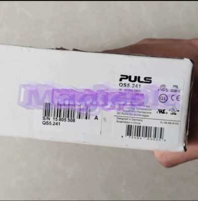 PULS  NEW QS5.241 Power Supply 5A 240VAC Input 100-240 AC Output 24-28 DC 1PCS