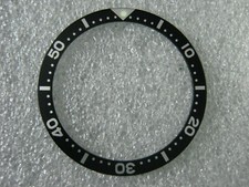 New LARGE BLACK Bezel Insert for SKX007-009 / 6105 / 6309-7040 / 7002-7001