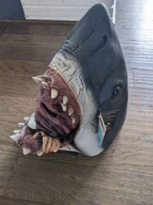 Trick or Treat - Jaws "Bruce the Shark" latex mask signed by Richard Dreyfuss