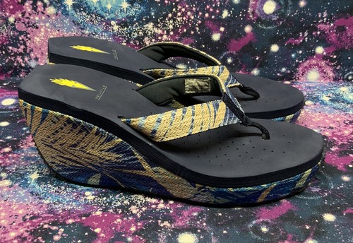 volatile platform wedge sandals