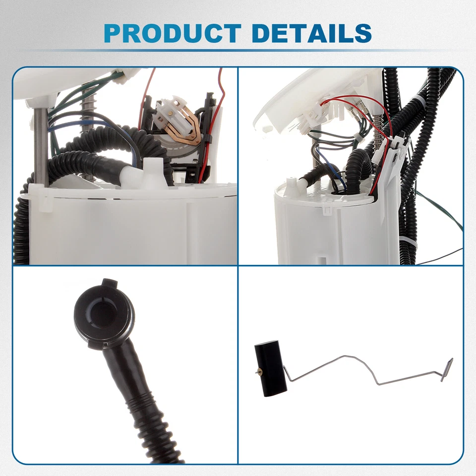 Conjunto de bomba de combustible eléctrica para BMW 525I 530I 545I 550I 645CI 650I E8524M Foto 2 de 4