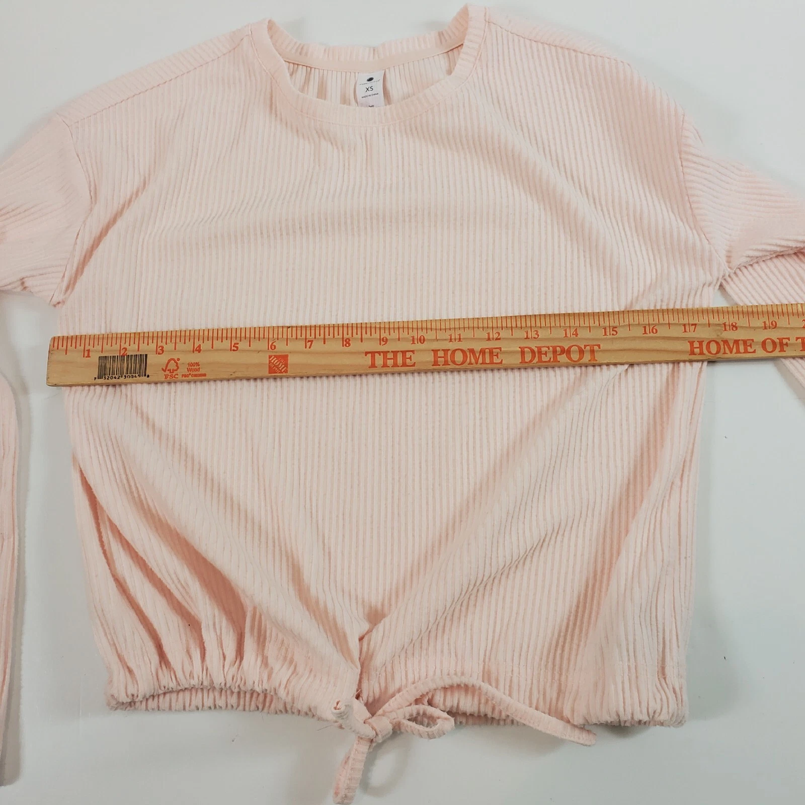 yogalicious drawstring waist shirt