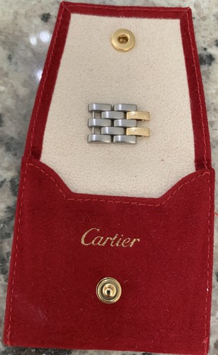 Authentic Cartier Panthere Two-Tone Extra Links 18K Gold \u0026 Stainless Steel  15mm | eBay
