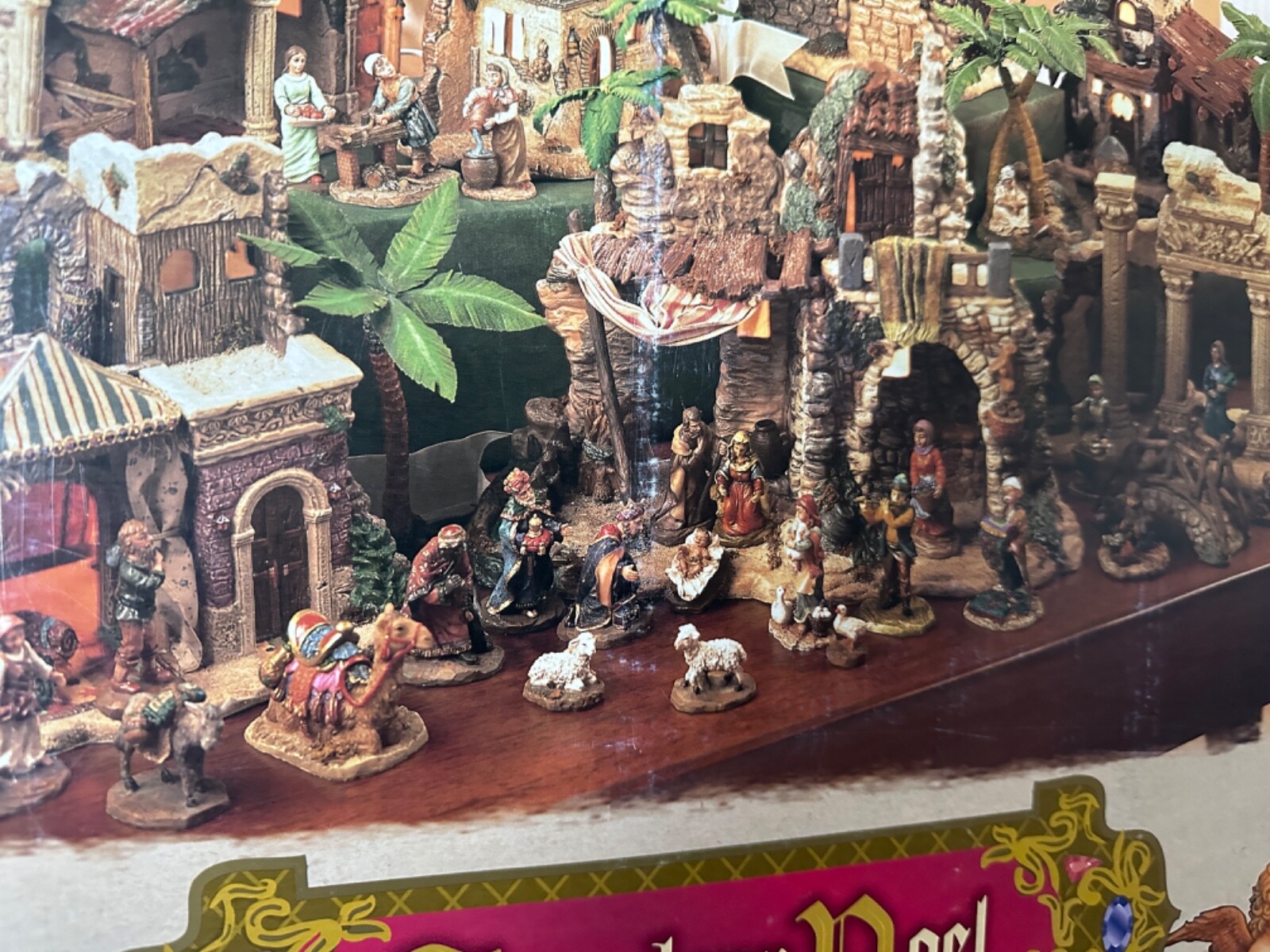 GRANDEUR NOEL 2002 44 Piece Bethlehem Village Nativity Set Collectors Edition eBay