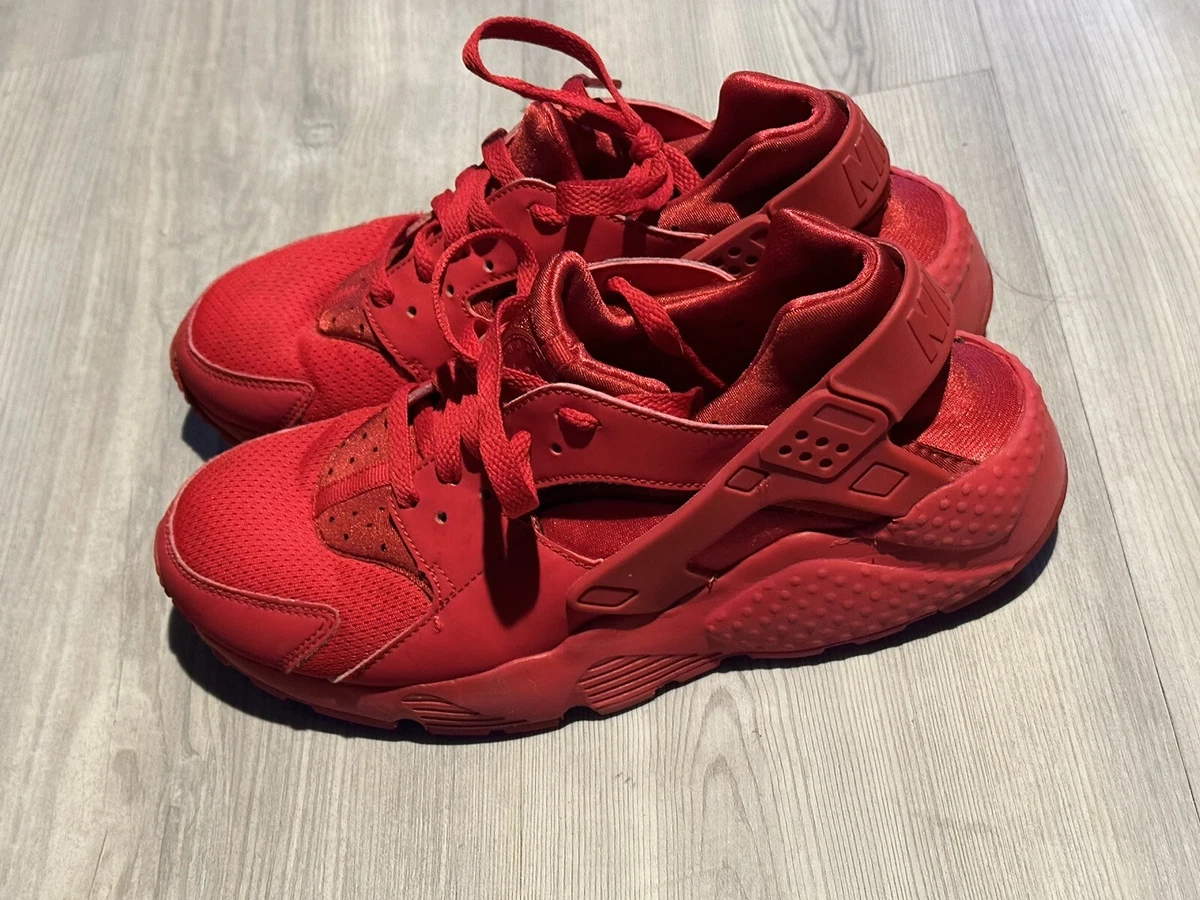 All red huaraches sales kids