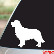 GOLDEN RETRIEVER DOG Vinyl Decal Sticker Car Window Bumper PET LABRADOR LOVE LAB