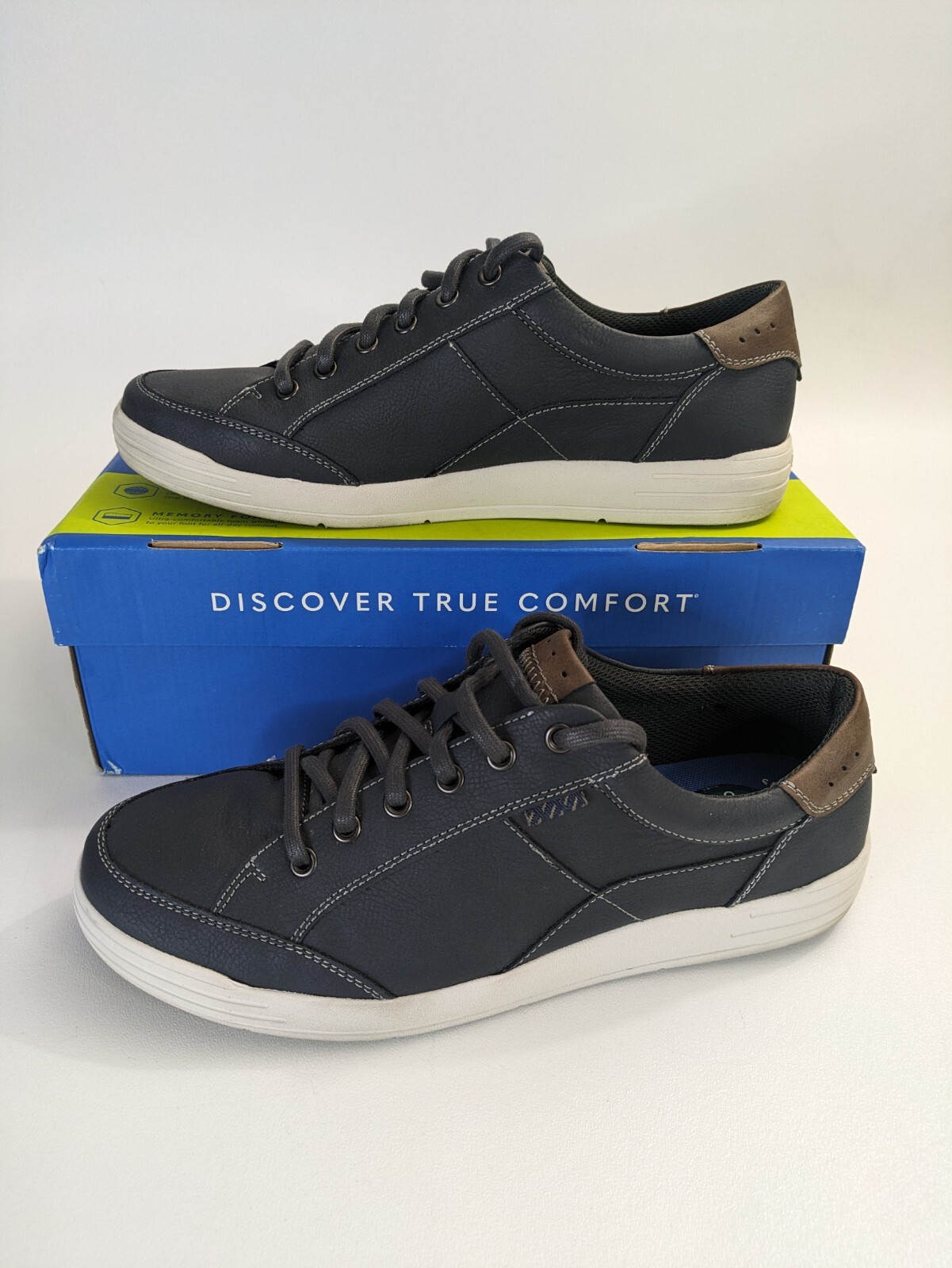 Nunn Bush Men's Kore City Walk Sneaker – Lightweight Athletic Casual Shoes, Rubber Sole