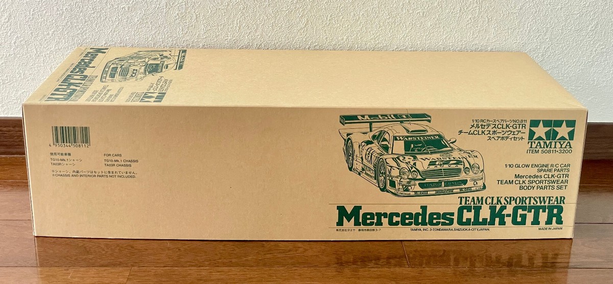 TAMIYA 50811 1/10 Mercedes CLK-GTR TEAM CLK SPORTSWER Body