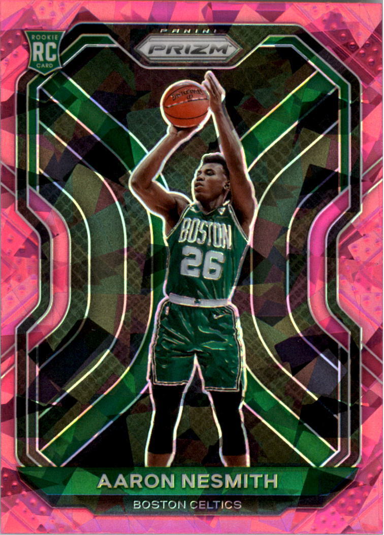 2020-21 Panini Prizm Prizms Pink Ice #282 Aaron Nesmith - NM-MT