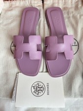 HERMES NEW 🎁GIFTABLE ORAN 38.5 Bruyère Light Purple